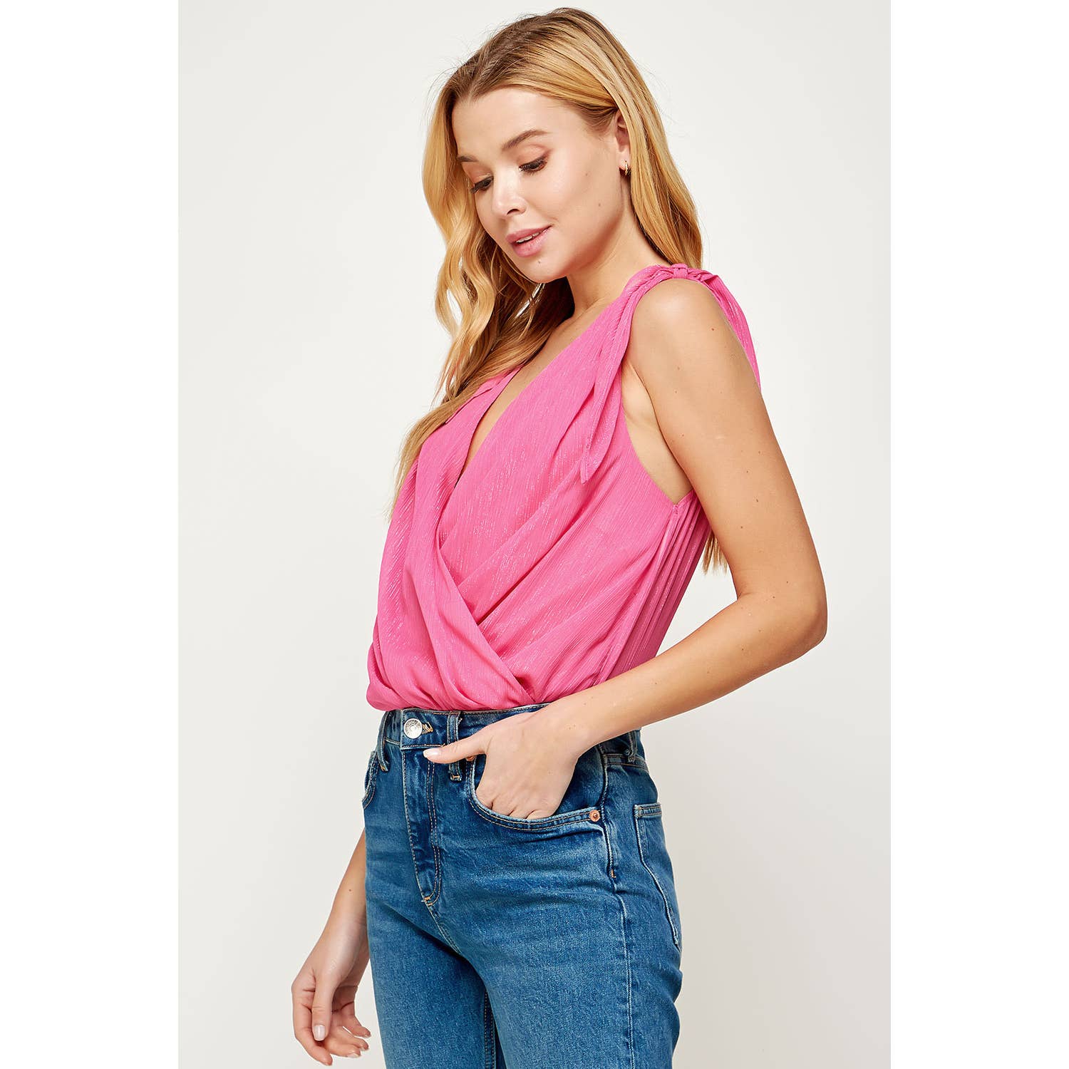 Shimmer Tie Me Down Bodysuit