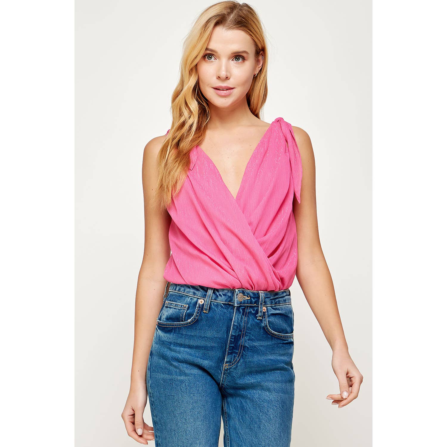 Shimmer Tie Me Down Bodysuit