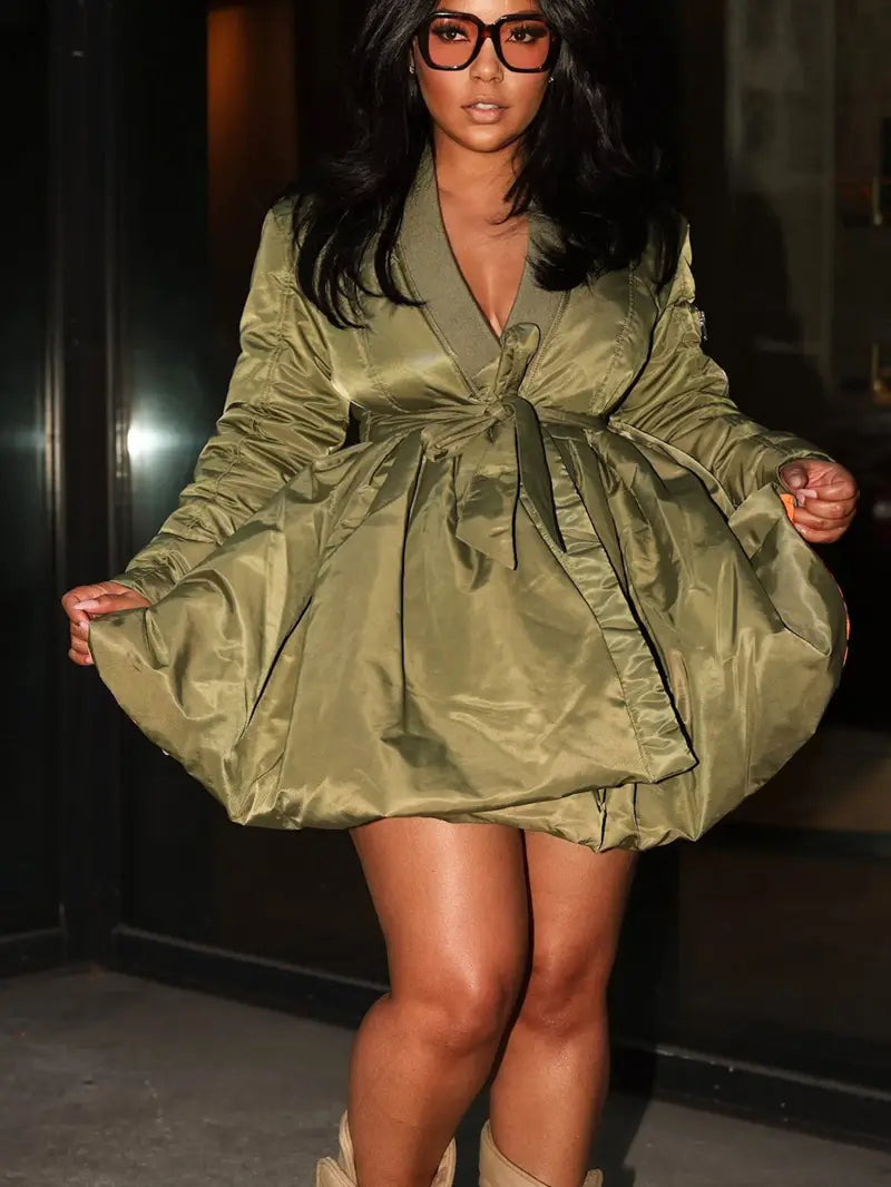 Swing coat jacket
