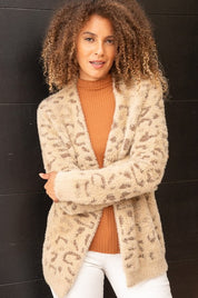 Leopard Cardigan Sweater