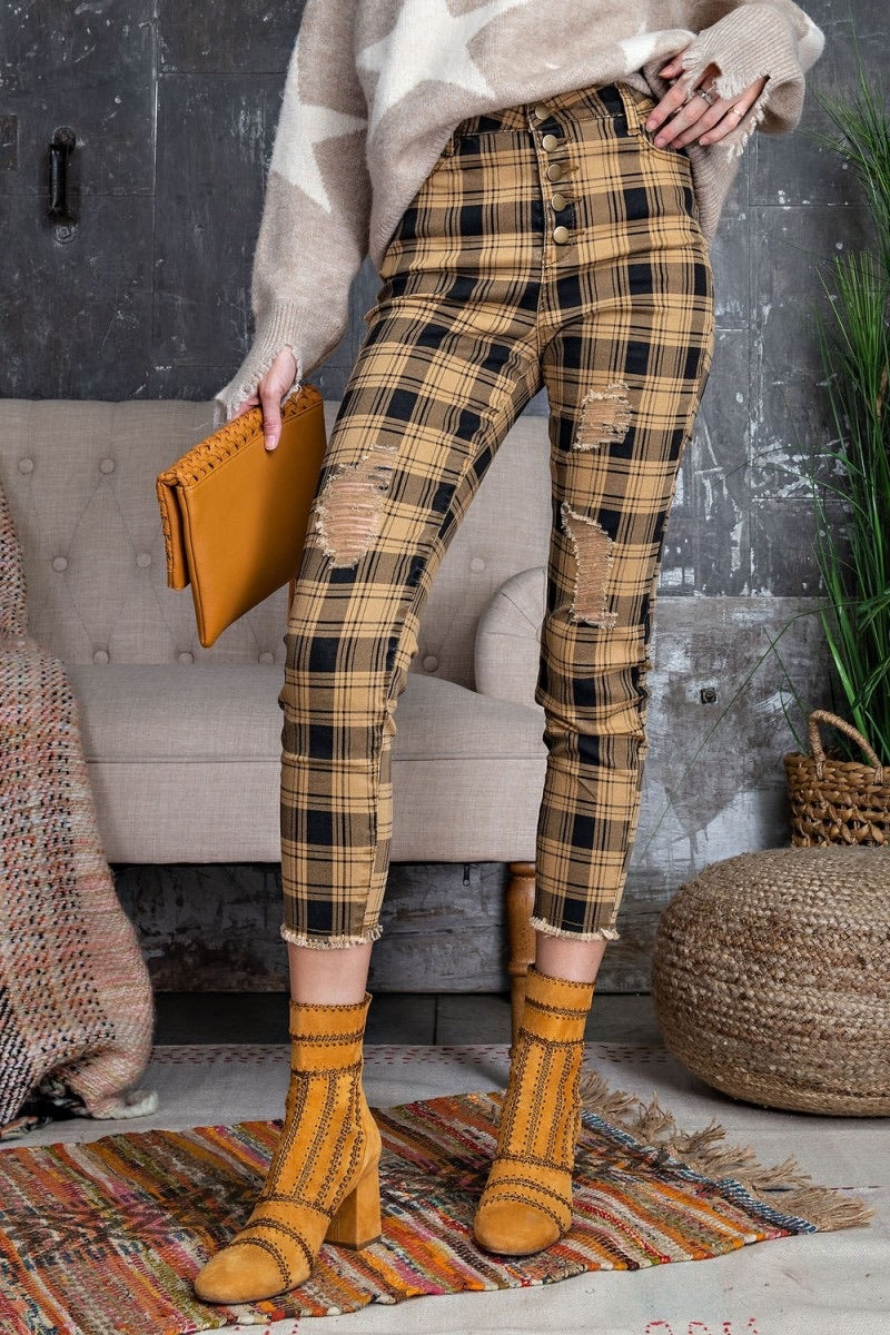 Sydney Plaid Pant