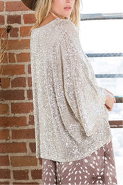 In The City Sequins Top