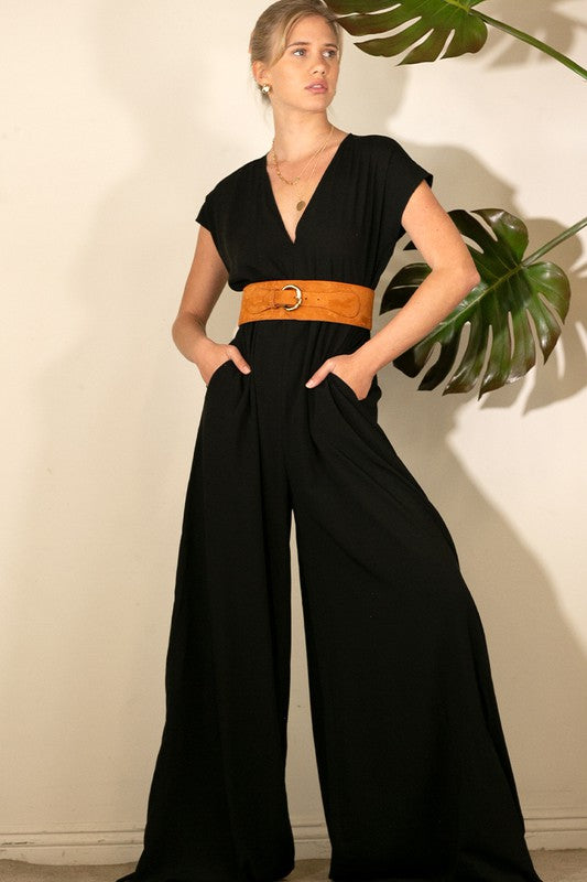Hope Belted Jumpsuit