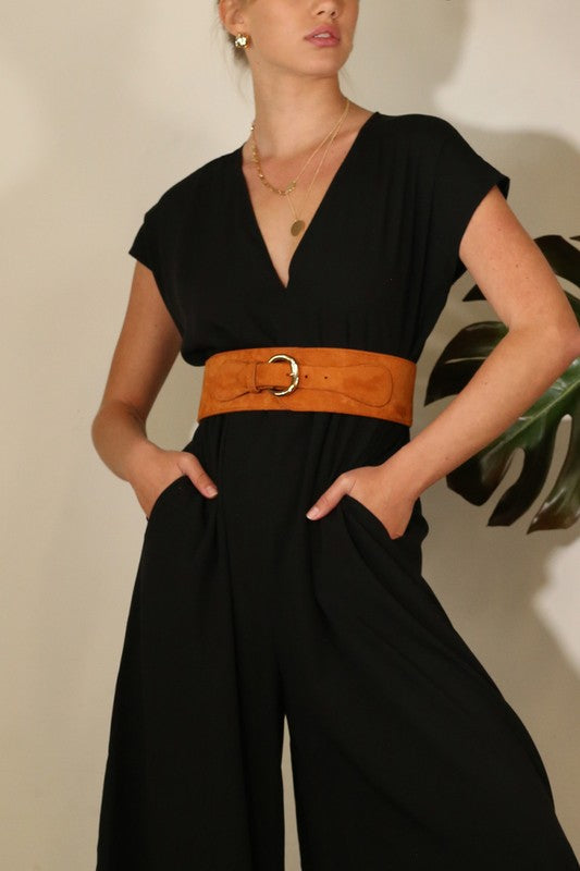 Hope Belted Jumpsuit