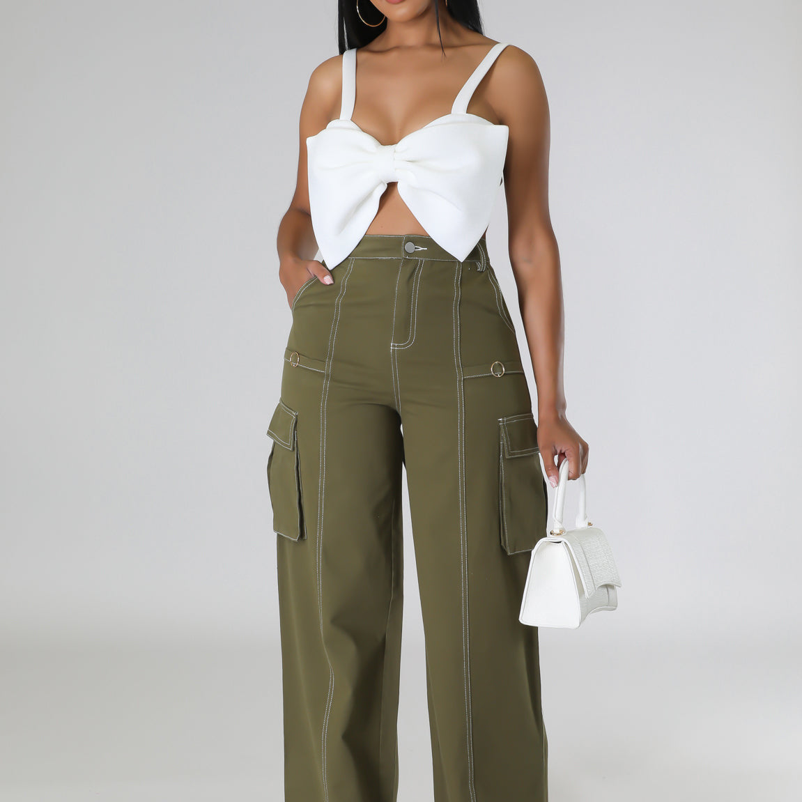Get the bag wide leg pants