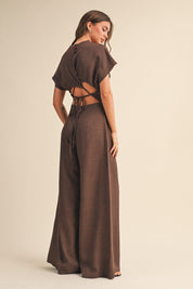 Fallon Short Sleeve Jumpsuit