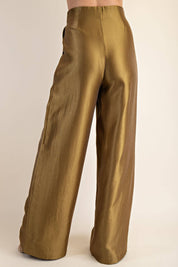 High Waist Wide Pants