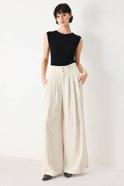 A solid woven pant - FP2108J