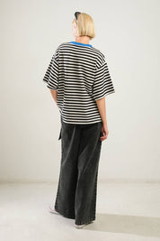 French Girl Striped Knit Top