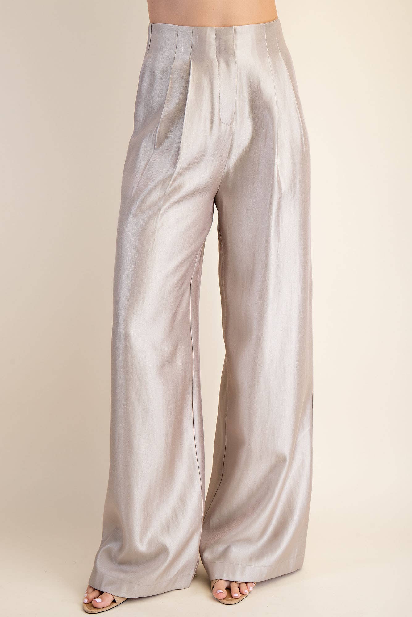 High Waist Wide Pants
