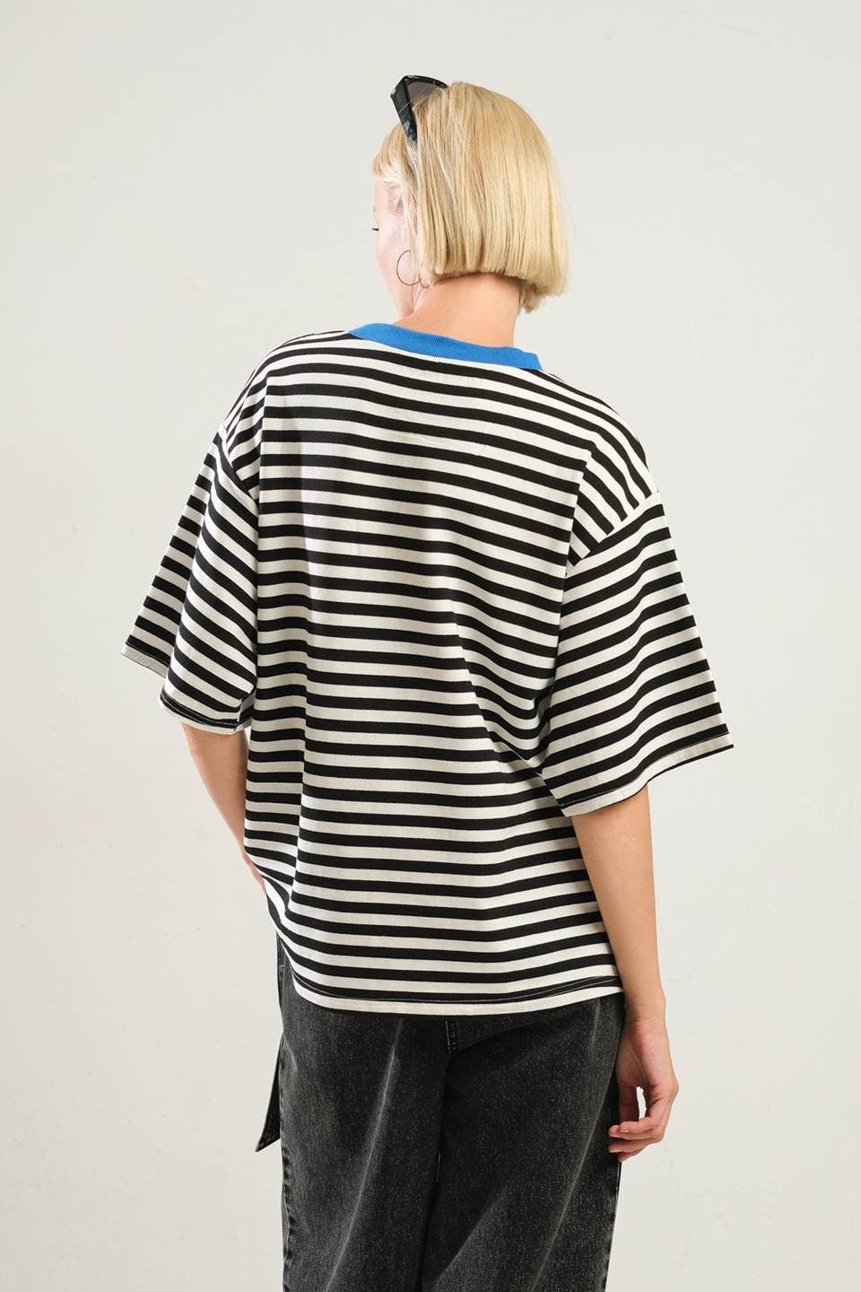 French Girl Striped Knit Top