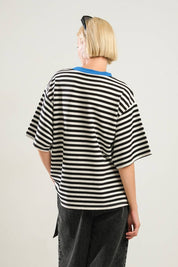 French Girl Striped Knit Top