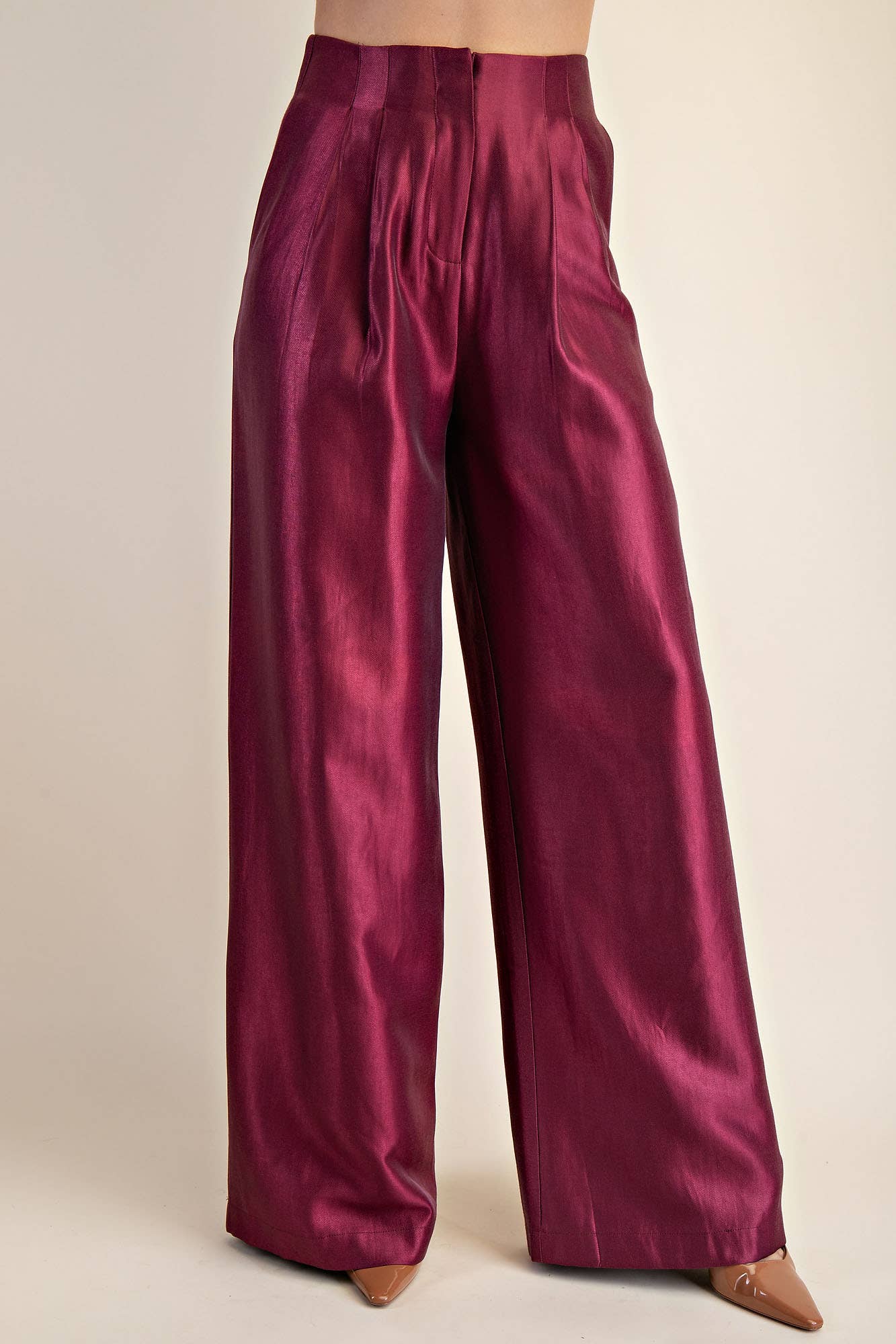 High Waist Wide Pants