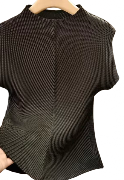 Pleated Woven Top