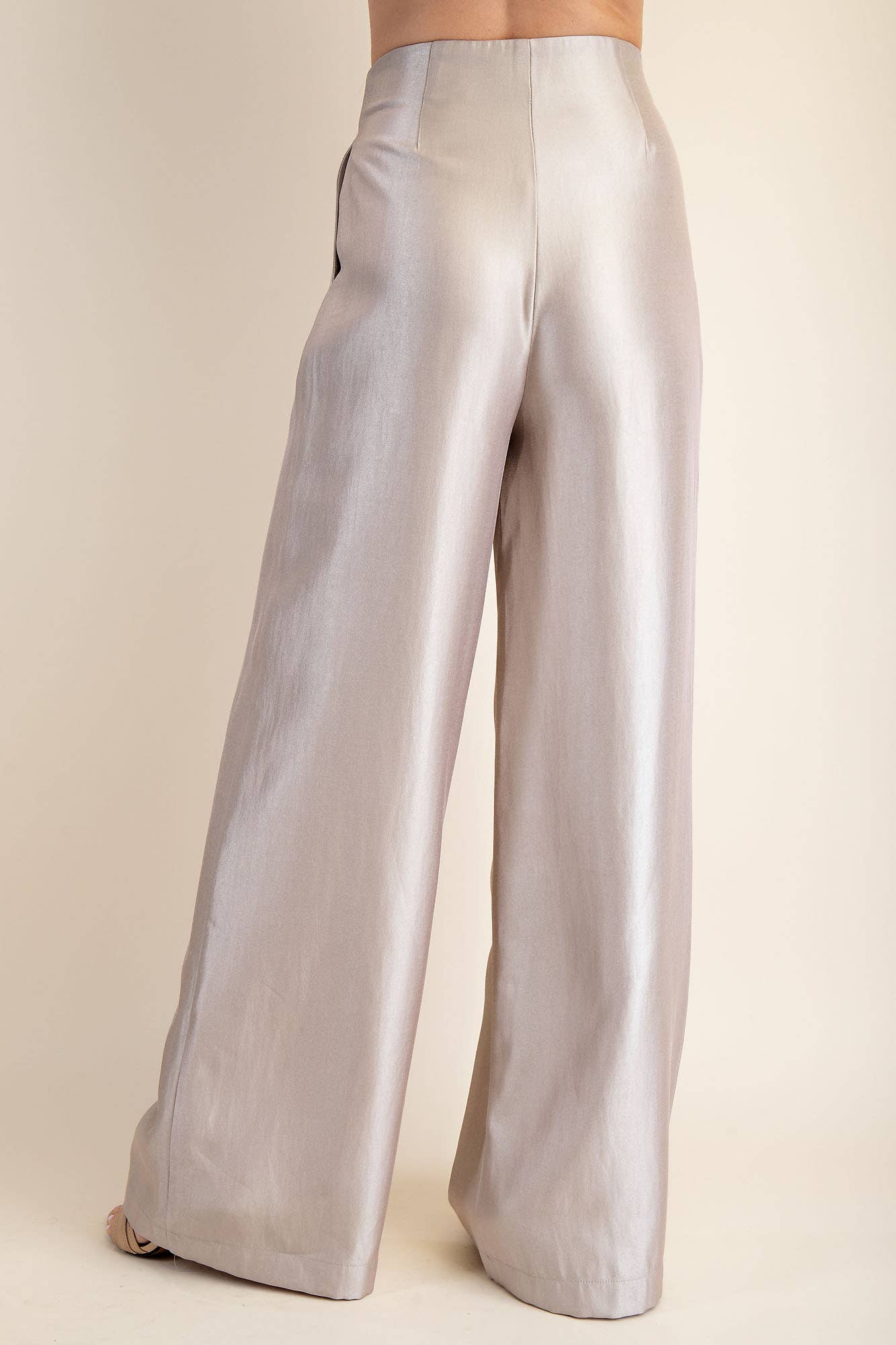 High Waist Wide Pants
