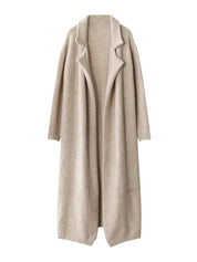 Soft Neutrals Knit Set – Jacket, Turtleneck & Skirt