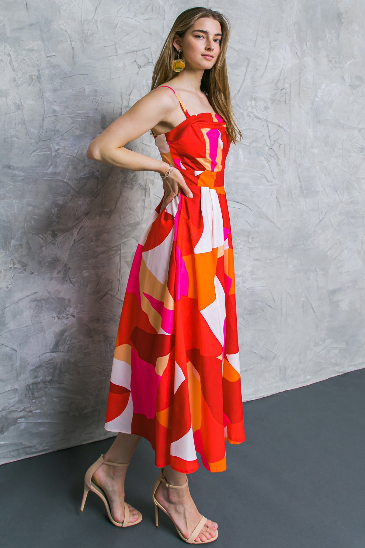 Use Your Heart Mid-Dress
