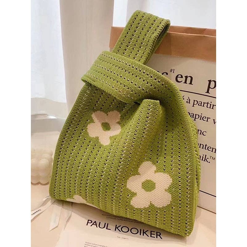 Floral Printed Hollow Bags Accessories Handbags