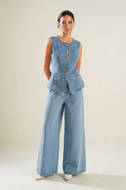 Chic Denim Vests