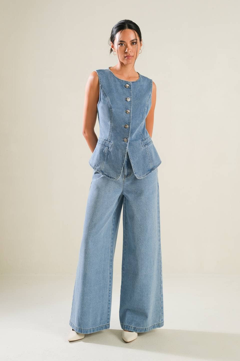 Chic Denim Vests
