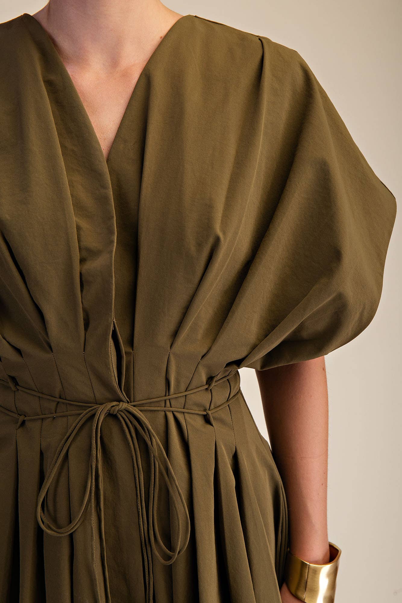 Wine Me Pleated Midi Dress