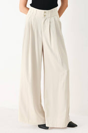 A solid woven pant - FP2108J