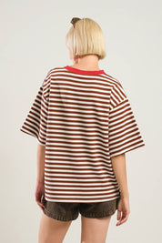 French Girl Striped Knit Top