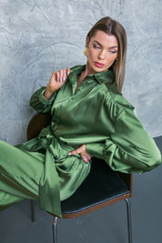 Envy Me Satin Jumpsuit