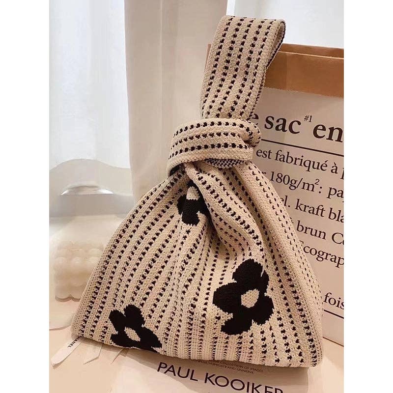 Floral Printed Hollow Bags Accessories Handbags