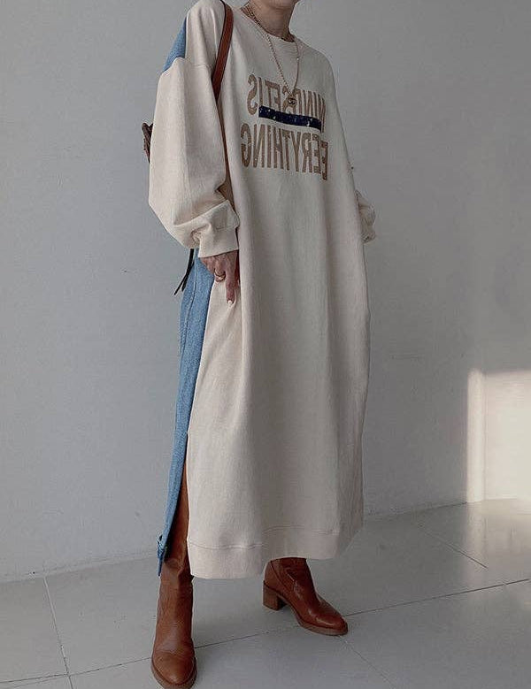 Mindset Is Everything Midi Dresses