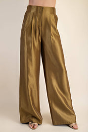High Waist Wide Pants