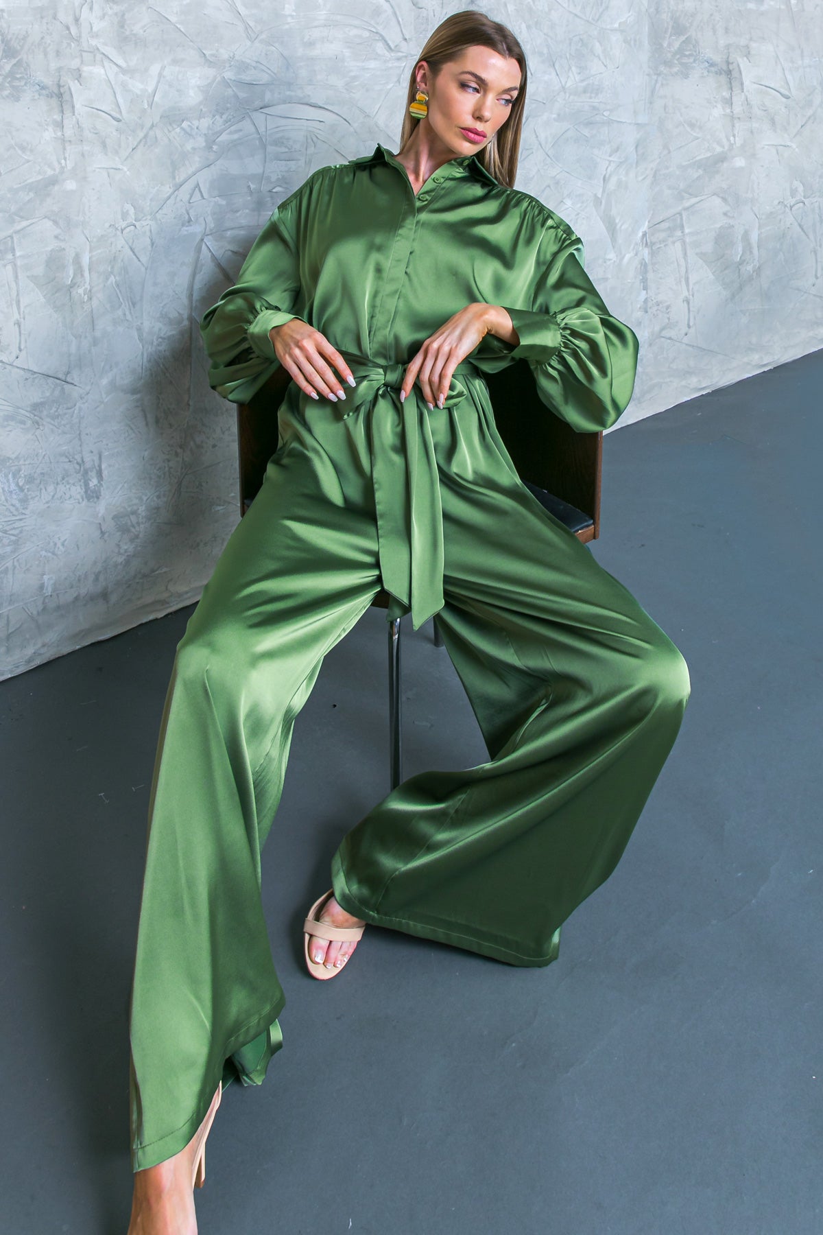 Envy Me Satin Jumpsuit