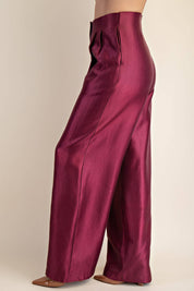 High Waist Wide Pants