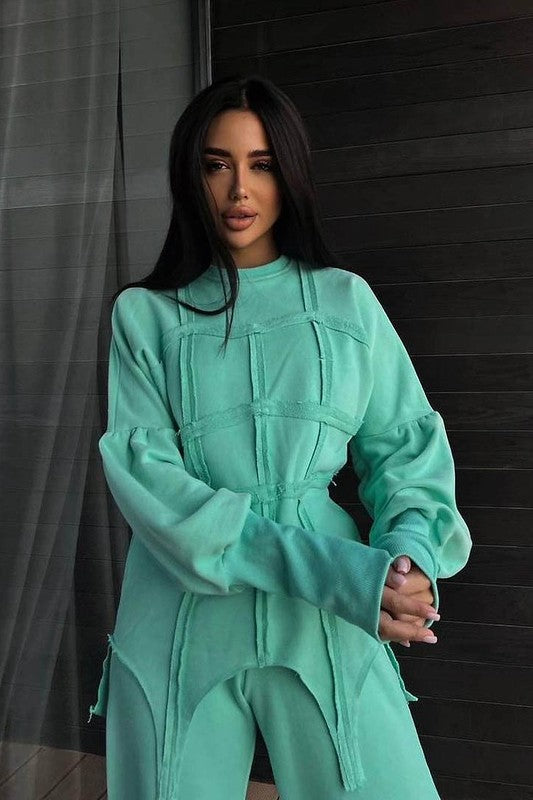 Mint Casual Pants Set