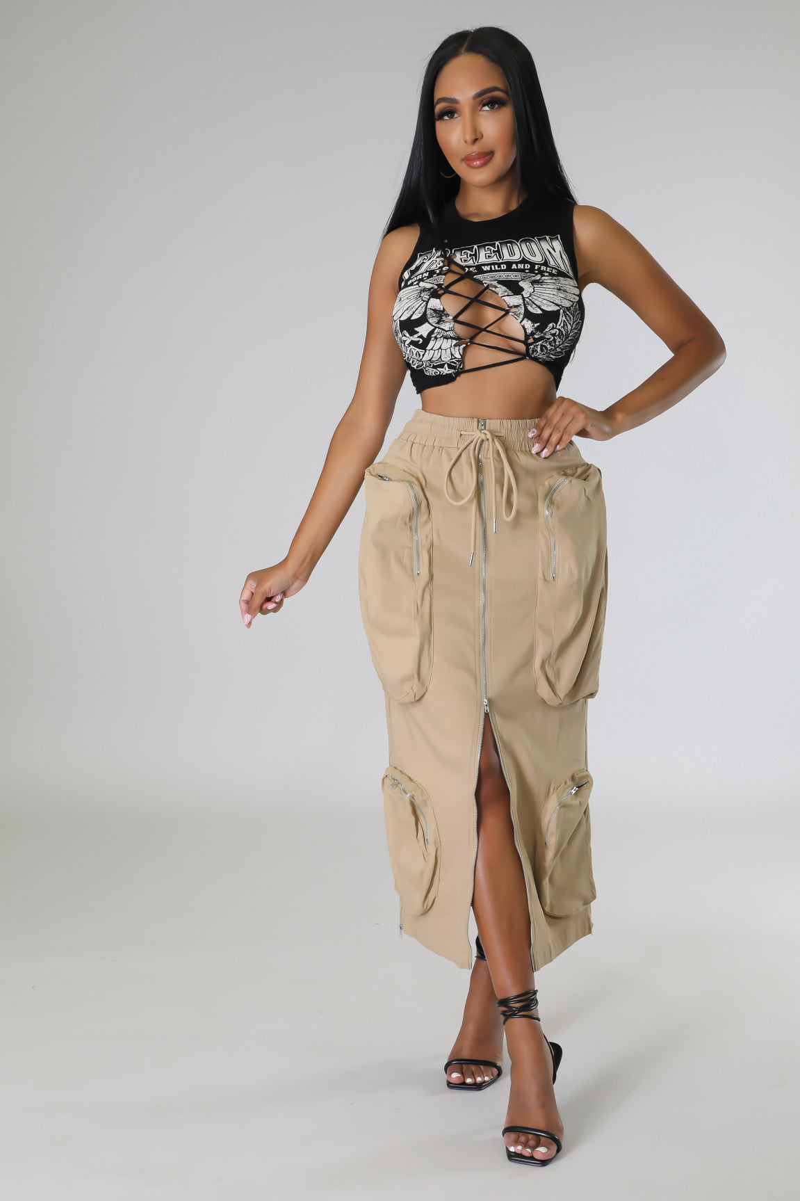 Warrior Girl Utility Skirt