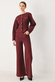 MERLOT RIDGE WOVEN JACKET