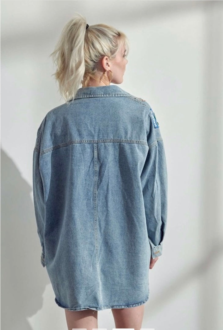 Off The Block Jean Jacket