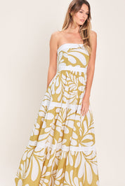 GOOD DAY WOVEN MAXI DRESS