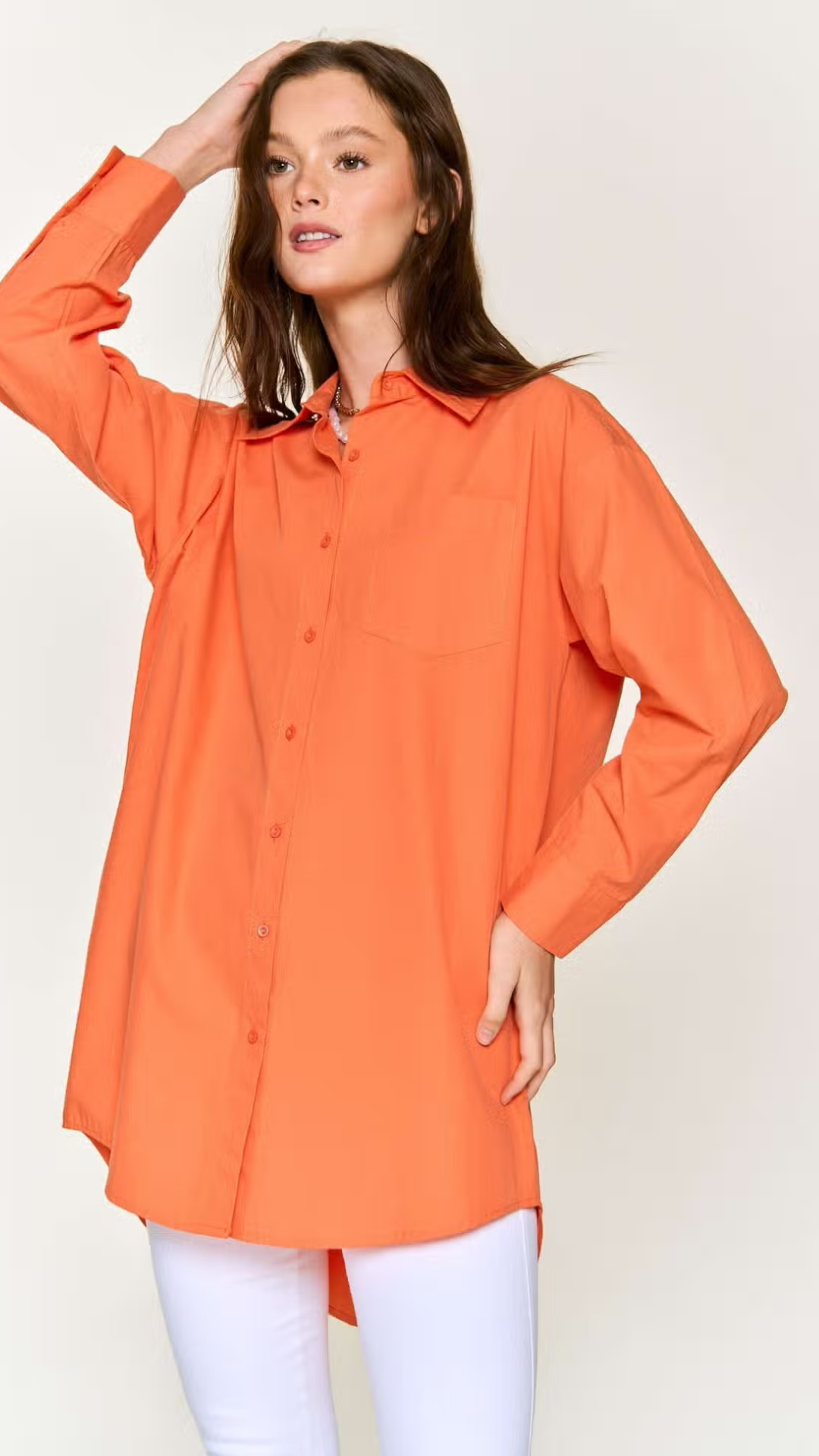 Button Down Oversized Shirt