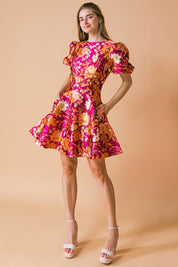 She’s A Doll Puff Sleeve Dress