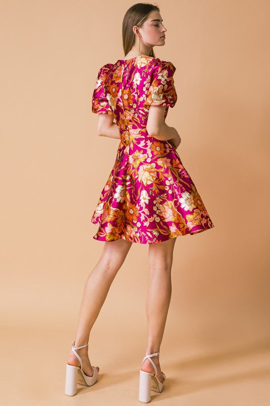 She’s A Doll Puff Sleeve Dress