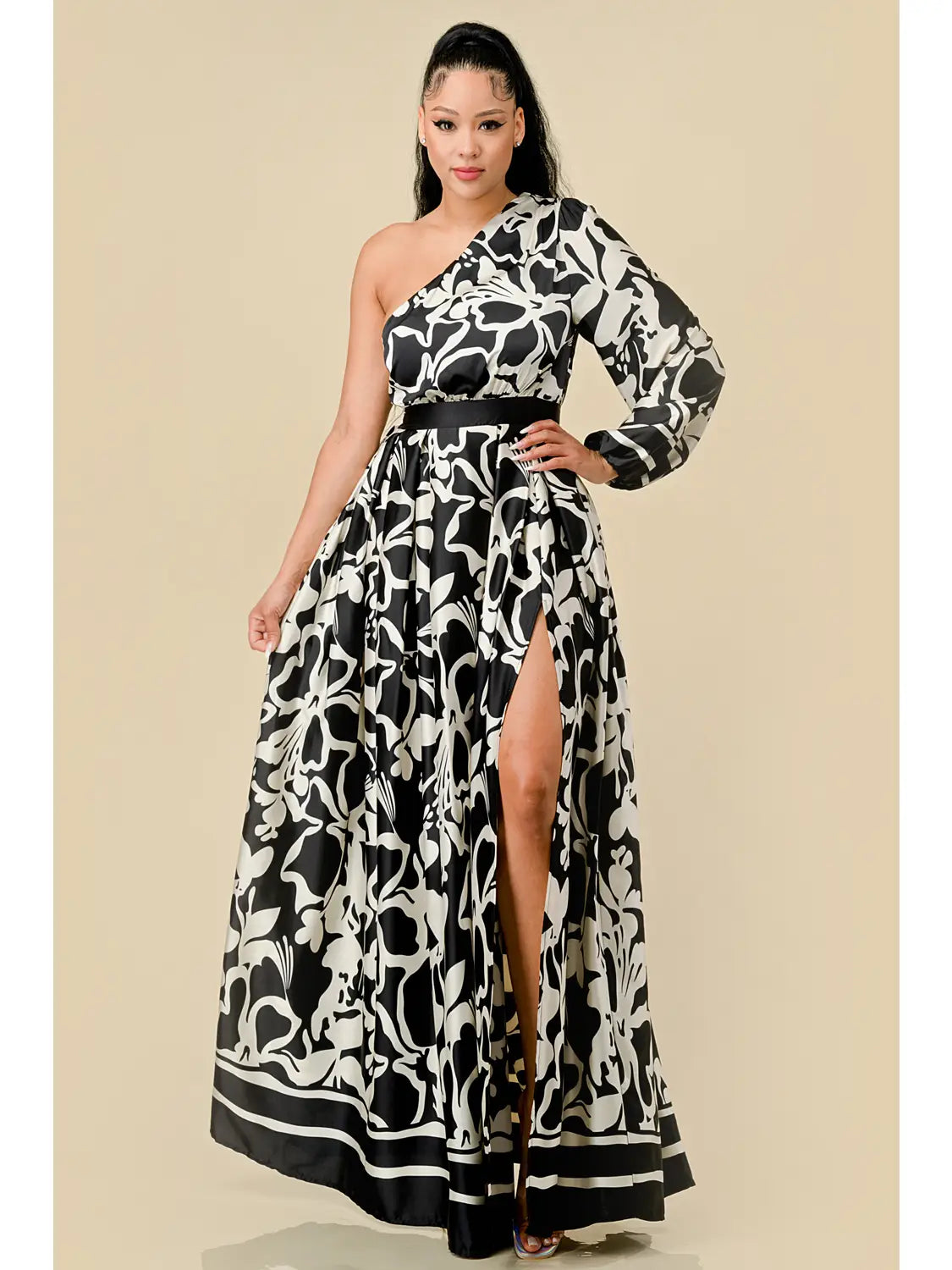 Pre- Order Evie One-Shoulder Dress