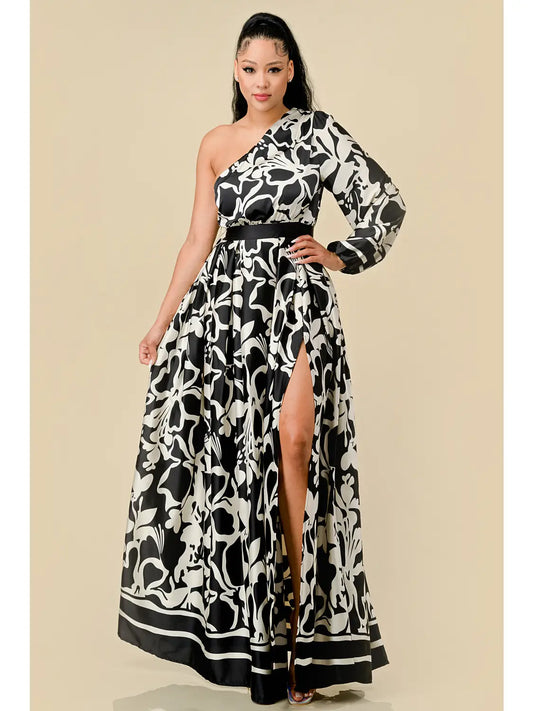 Pre- Order Evie One-Shoulder Dress