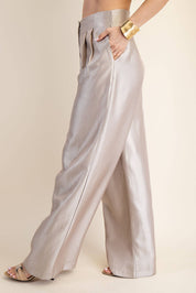 High Waist Wide Pants
