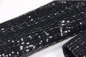 Chic Sequin Diamond Jacket