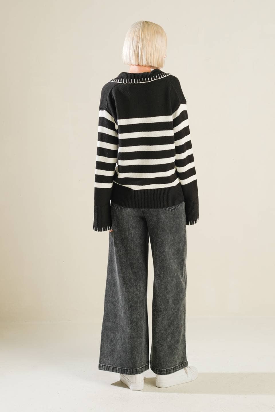 Phoebe Stripe Sweater