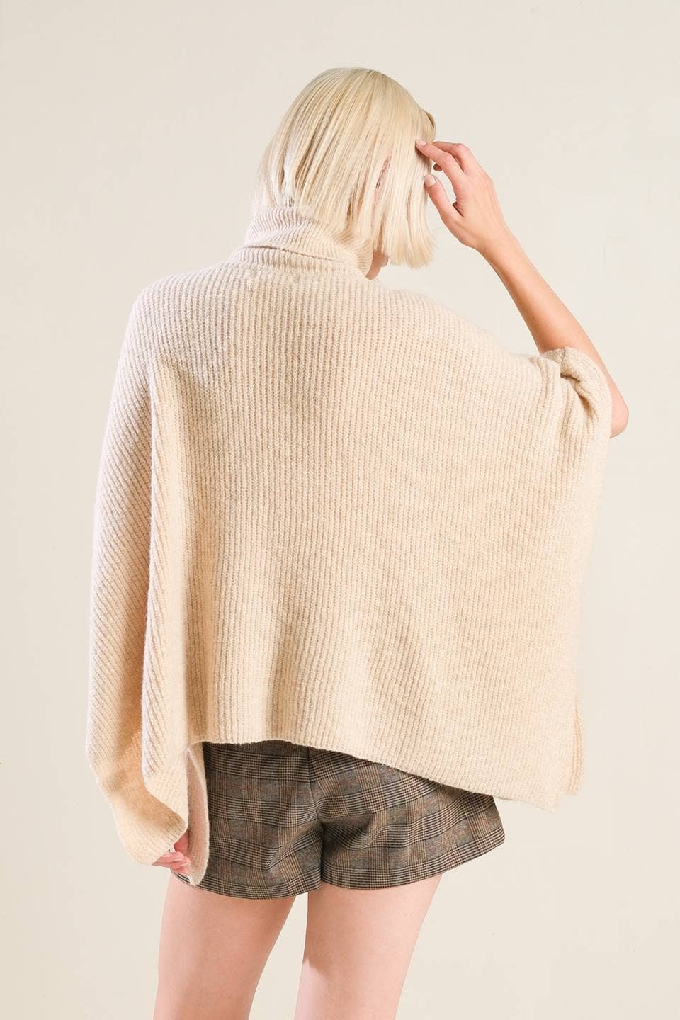 Sweater Knit Poncho