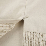 Strapless Linen Maxi Dress