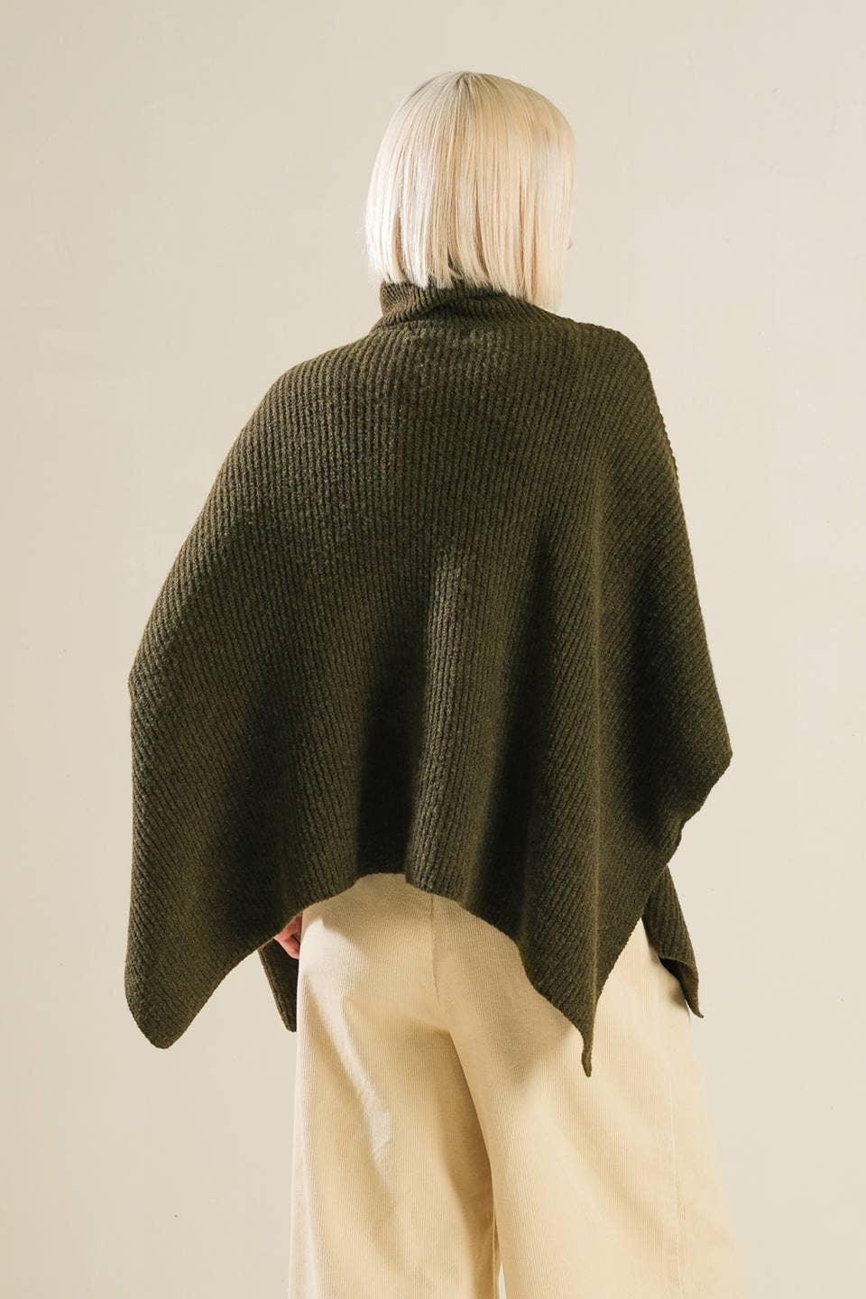 Sweater Knit Poncho