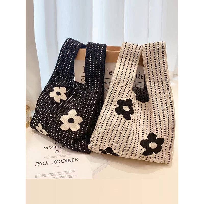 Floral Printed Hollow Bags Accessories Handbags
